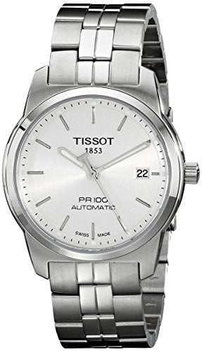 title:Tissot Men's PR 100 Automatic Watch T0494071103100;color:Silver