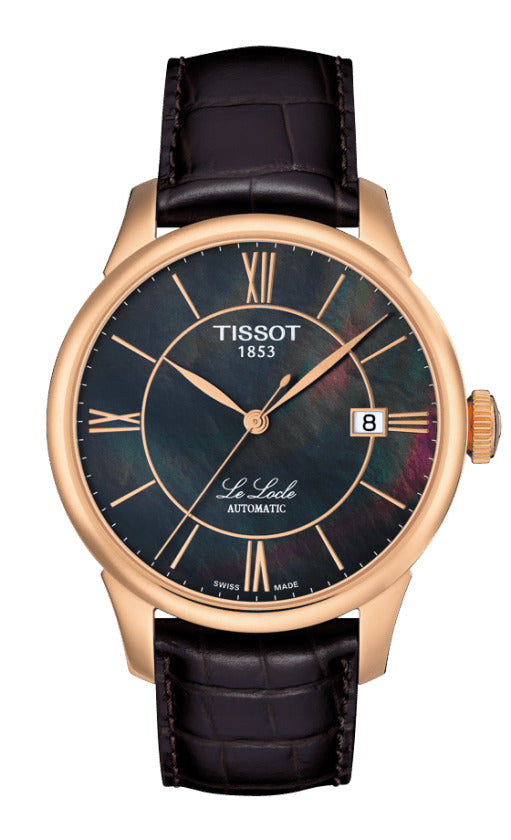 title:Tissot Women's Le Locle Automatic Watch T41641363;color:Black