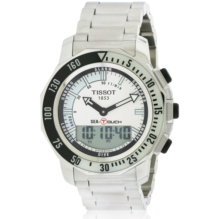 title:Tissot Men's T0264201103101 Sea-Touch Quartz Watch;color:Silver