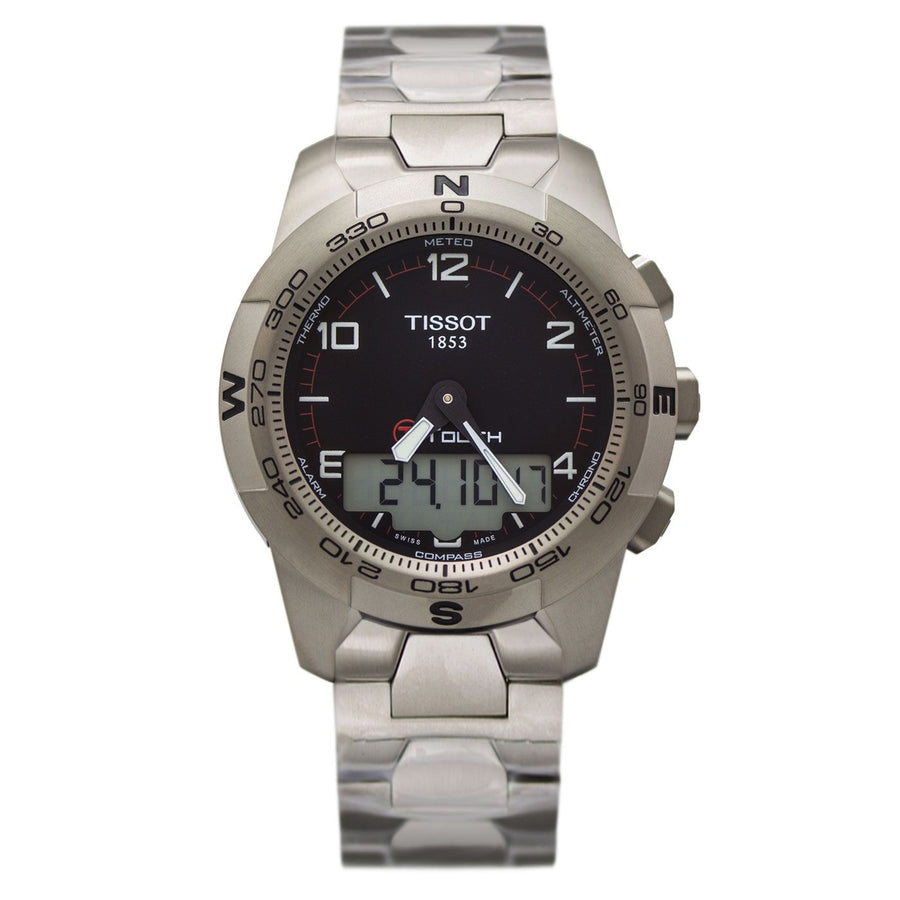 title:Tissot Men's T-Touch II Quartz Watch T0474204405700;color:Silver