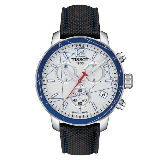 title:Tissot Men's Quickster Quartz Watch T0954171703700;color:Black