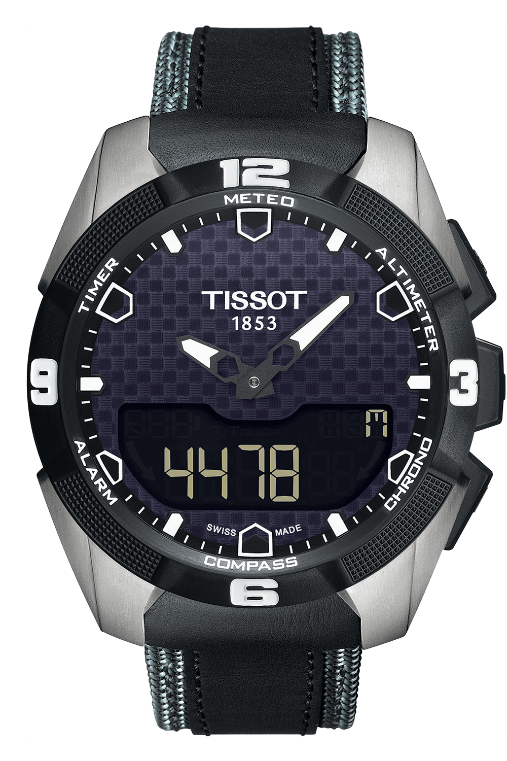 title:Tissot Men's T0914204605101 T-Touch Solar Quartz Watch;color:Black