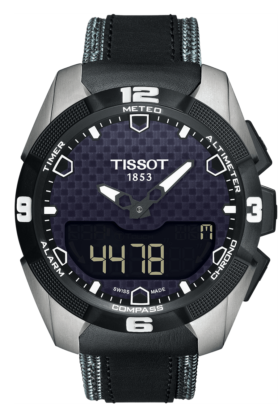 title:Tissot Men's T0914204605101 T-Touch Solar Quartz Watch;color:Black