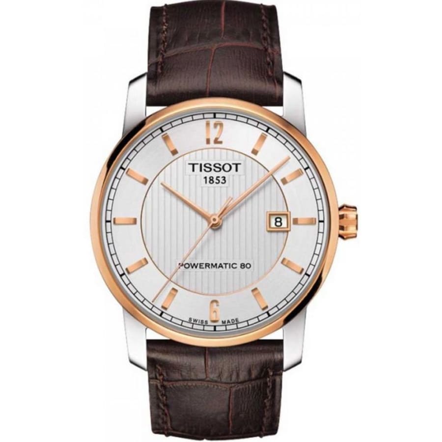 Tissot Men's Titanium Automatic Watch T0874075603700 - Ruumur
