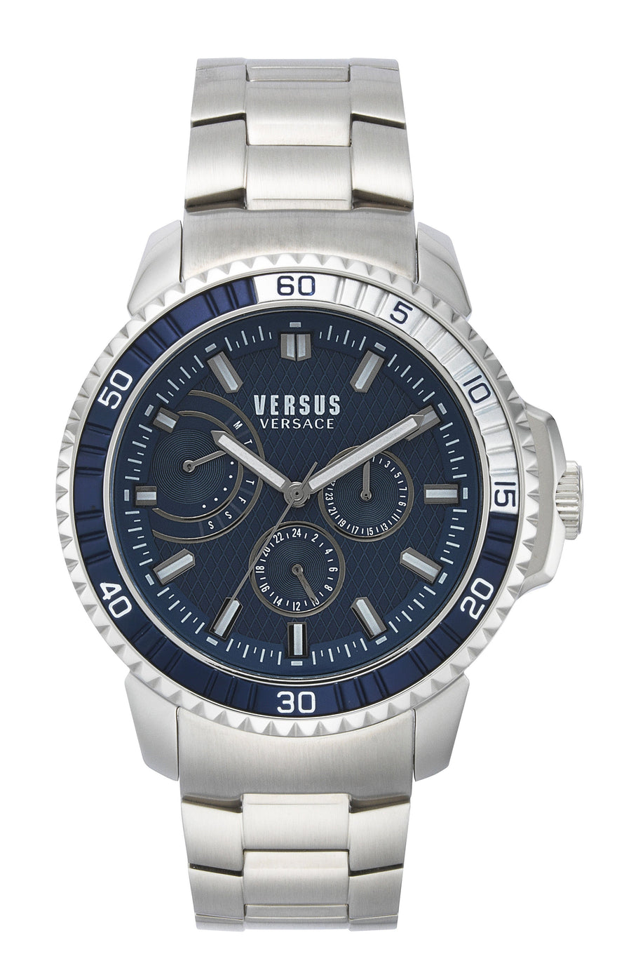 title:Versus Versace Men's VSPLO0619 Aberdeen Extension 45mm Quartz Watch;color:Blue