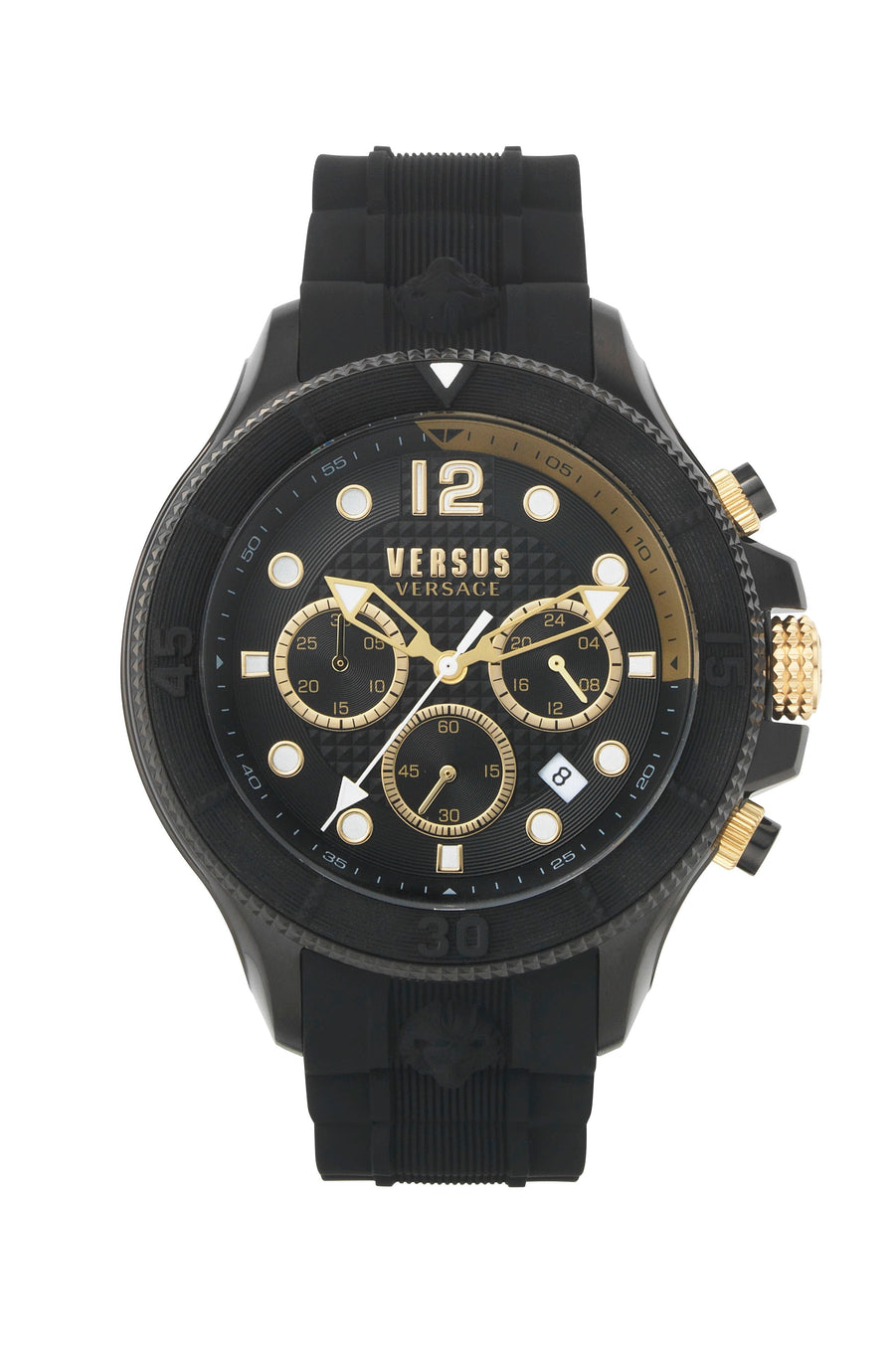 title:Versus Versace Men's VSPVV0320 Volta 49mm Watch;color:Black