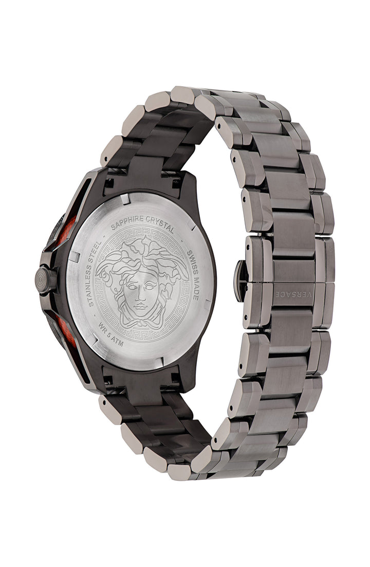 Versace Men's VE2W00422 Sport Tech GMT 45mm Quartz Watch
