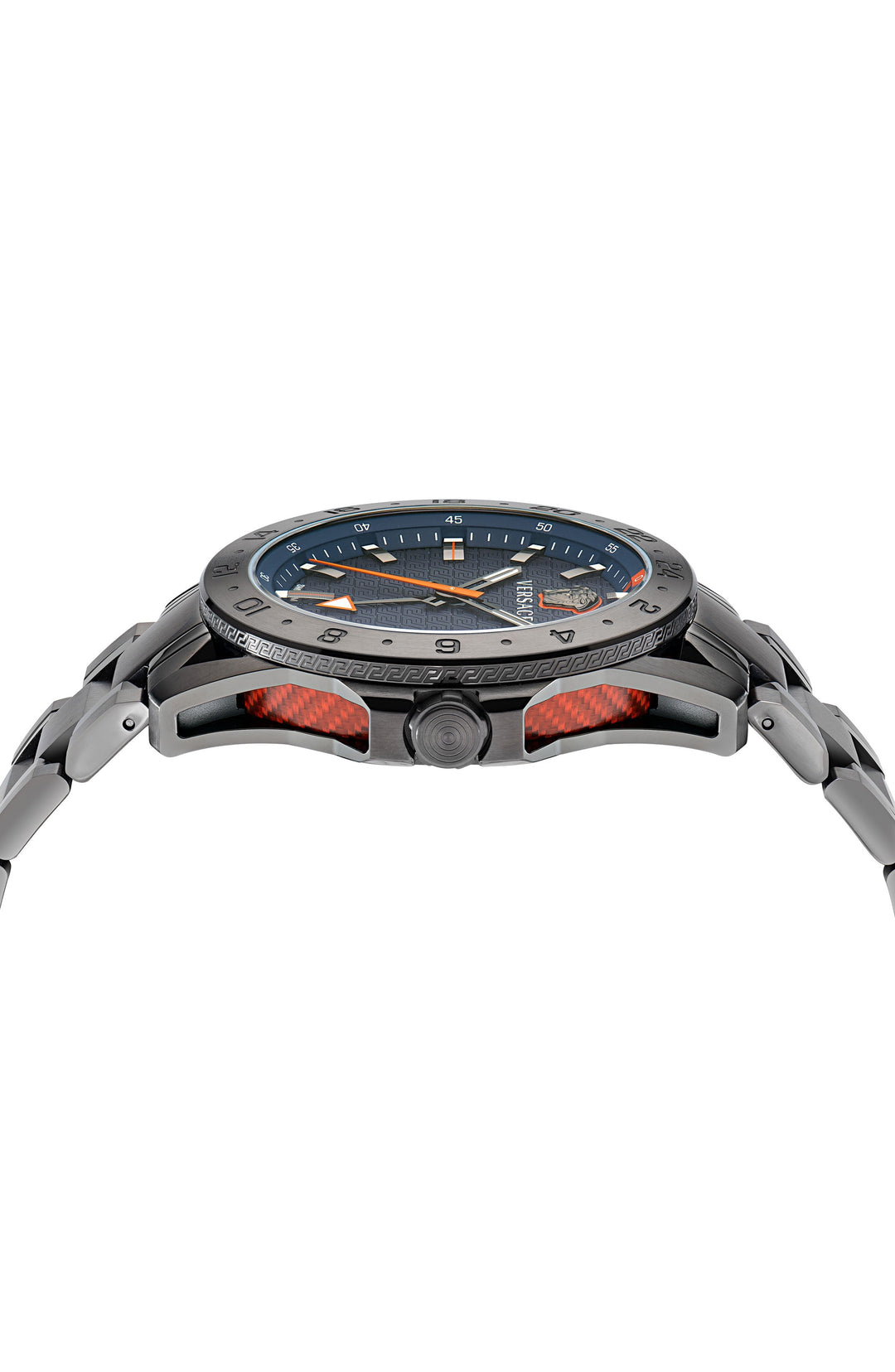 Versace Men's VE2W00422 Sport Tech GMT 45mm Quartz Watch
