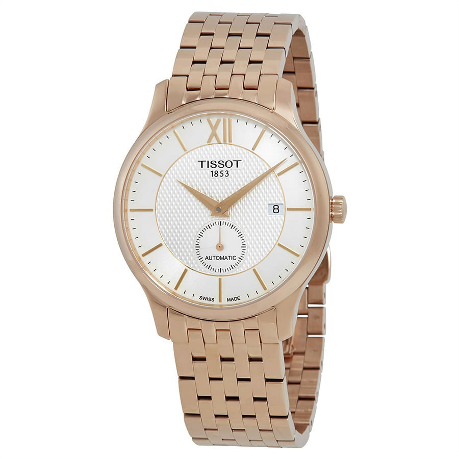 title:Tissot Men's T0634283303800 Tradition Ps Automatic Watch;color:Silver
