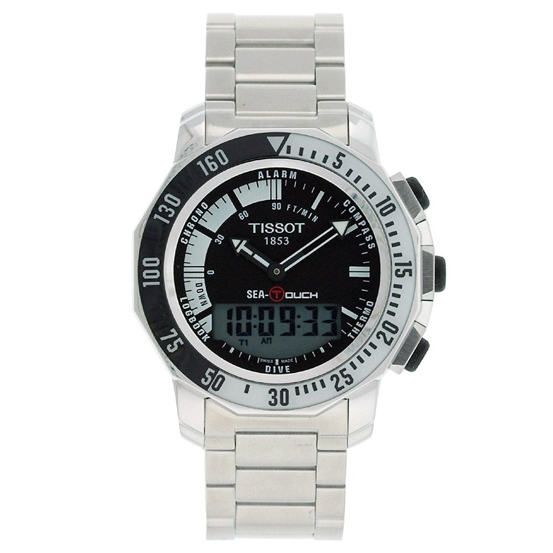title:Tissot Men's Sea-Touch Quartz Watch T0264201105101;color:Silver