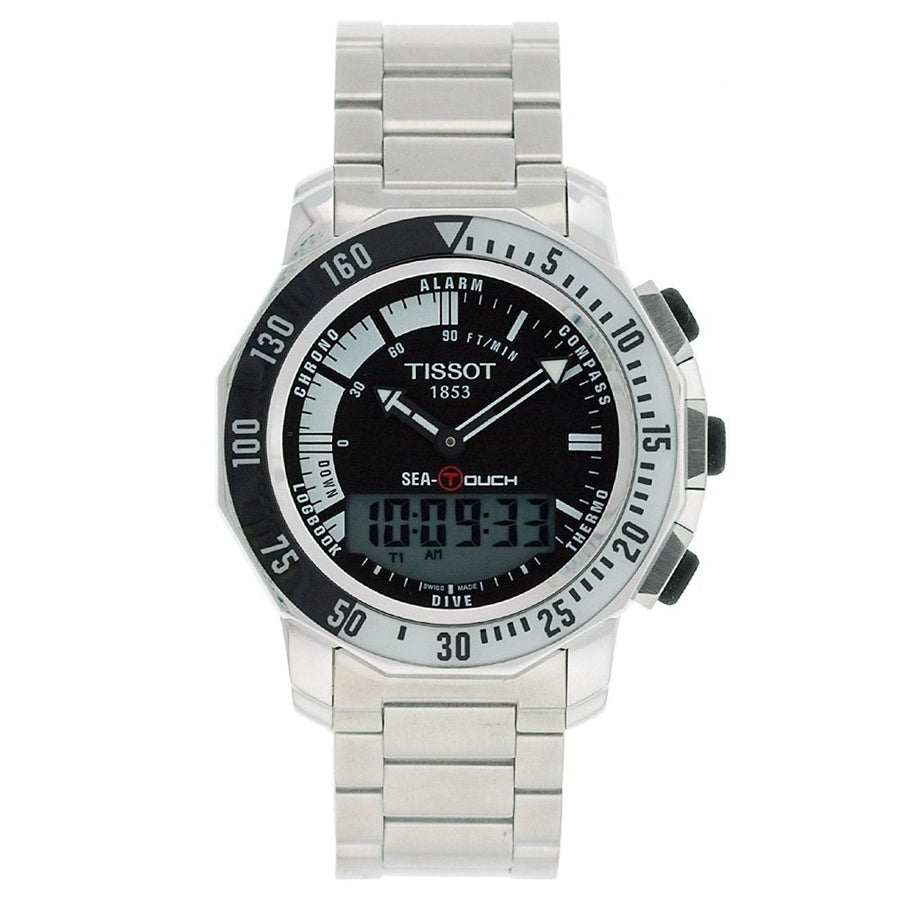 title:Tissot Men's Sea-Touch Quartz Watch T0264201105101;color:Silver