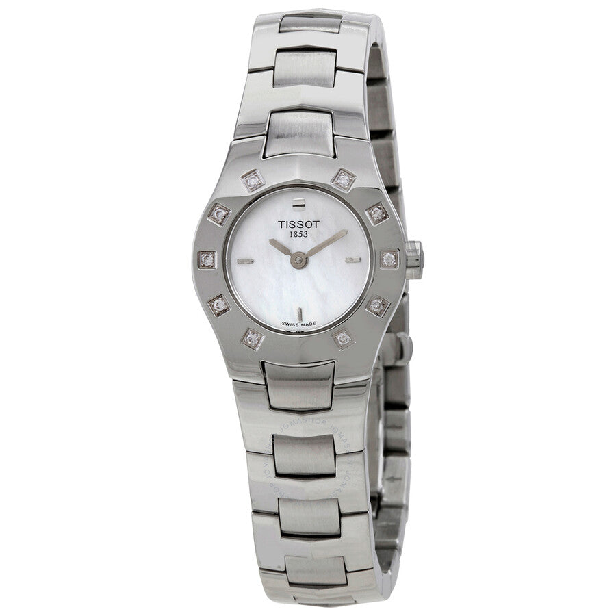 title:Tissot Women's T-Trend Quartz Watch T64168581;color:Silver