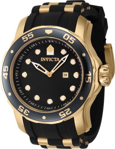 title:Invicta Men's IN-46977 Pro Diver 48mm Quartz Watch;color:Black