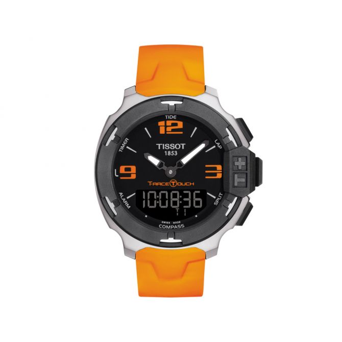 title:Tissot Men's T-Race Quartz Watch T0814201705702;color:Orange