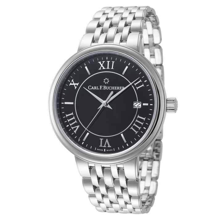 title:Carl F. Bucherer Men's 00.10314.08.35.21 Adamavi 39mm Automatic Watch;color:Black