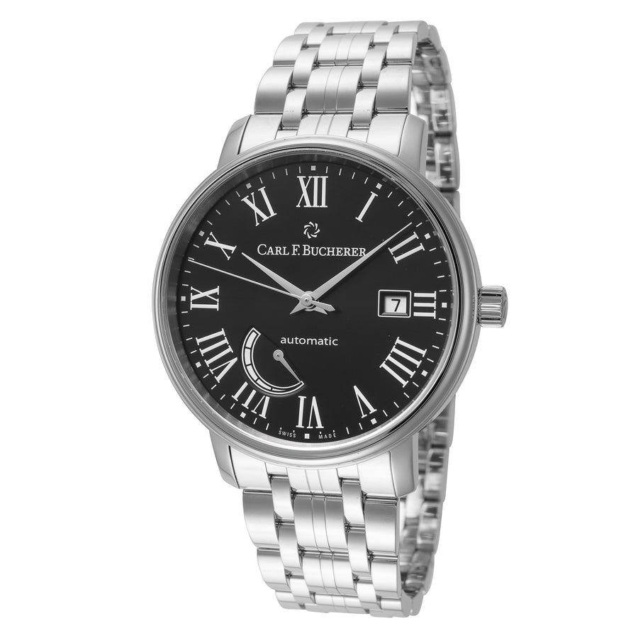 title:Carl F. Bucherer Men's 00.10323.08.31.21 Adamavi Classic 40mm Automatic Watch;color:Black