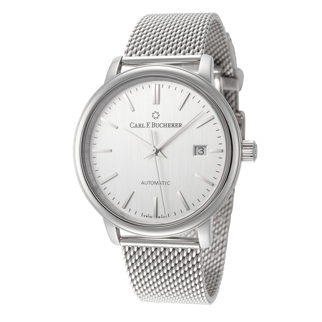 title:Carl F. Bucherer Men's 00.10314.08.13.21 Adamavi 39mm Automatic Watch;color:Silver