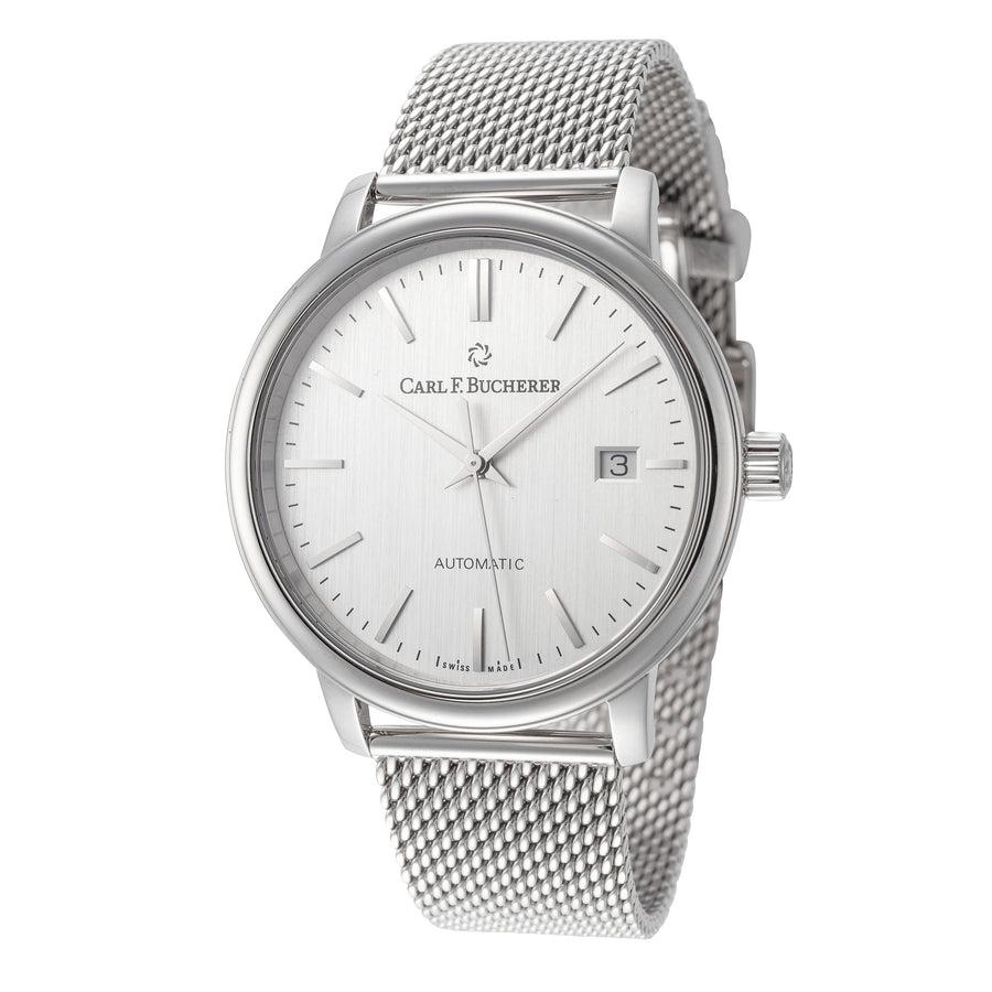 title:Carl F. Bucherer Men's 00.10314.08.13.21 Adamavi 39mm Automatic Watch;color:Silver