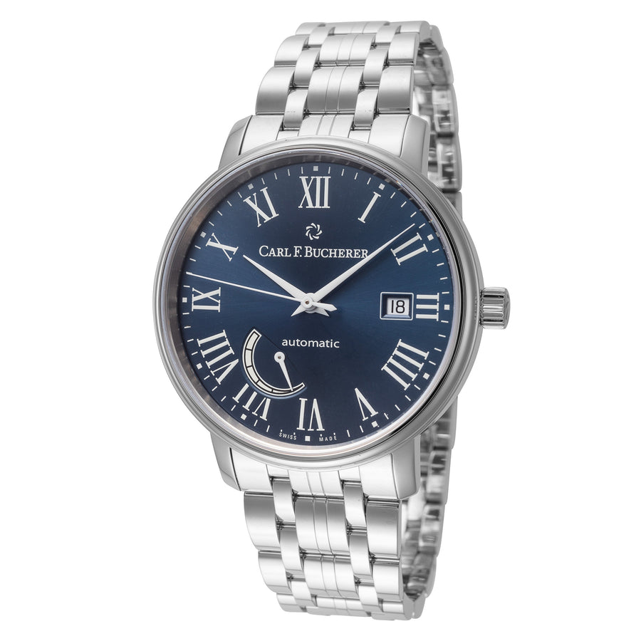 title:Carl F. Bucherer Men's 00.10323.08.51.21 Adamavi Classic 40mm Automatic Watch;color:Blue