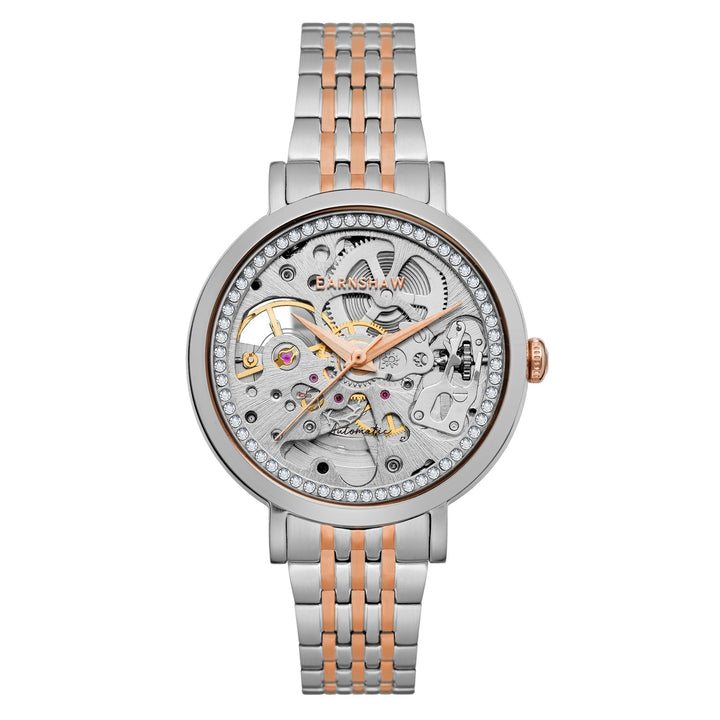 title:Thomas Earnshaw Women's ES-8156-33 Nightingale 34mm Automatic Watch;color:Silver