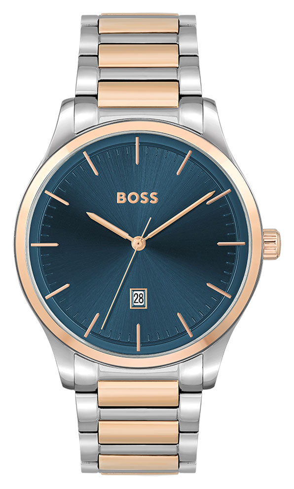 title:Hugo Boss Men's 1513978 Reason 43mm Quartz Watch;color:Blue