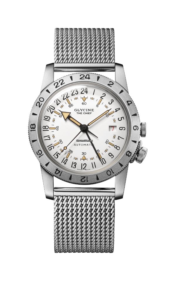 Glycine Men's GL0466 Airman Vintage 40mm Automatic Watch - Ruumur