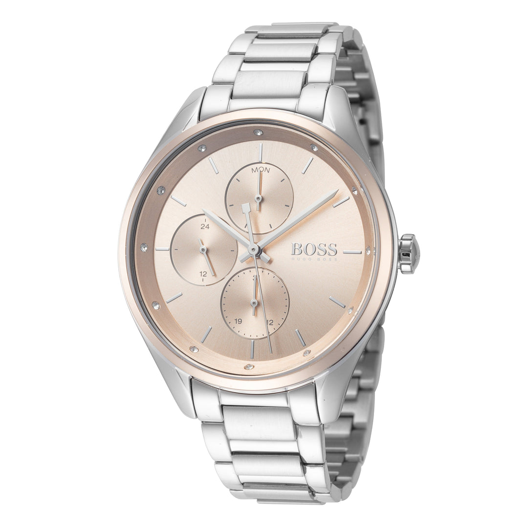 title:Hugo Boss Women's 1502604 Grand Course 36mm Quartz Watch;color:Rose Gold
