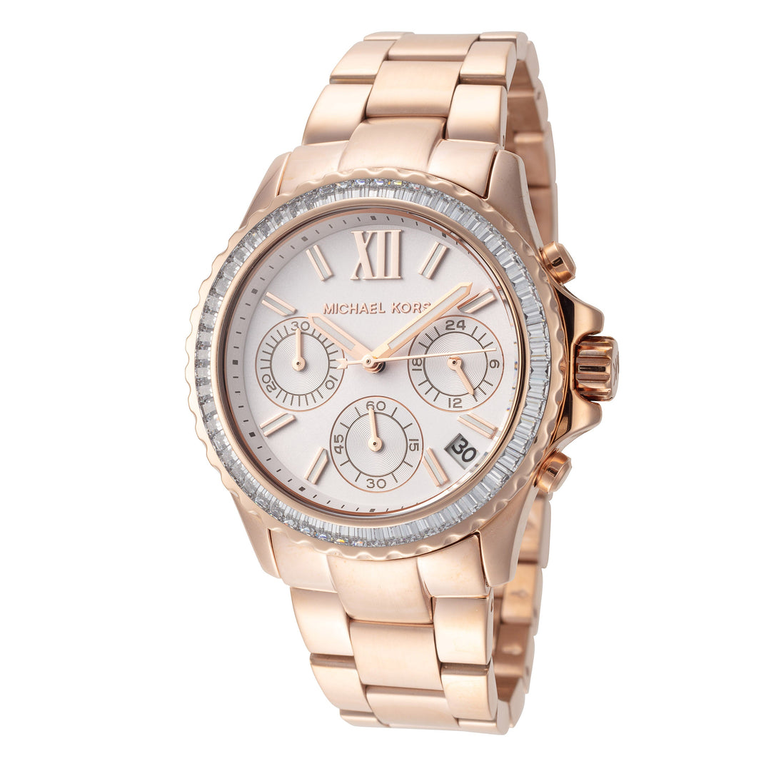 title:Michael Kors Women's MK7213 Everest 36mm Quartz Watch;color:Silver