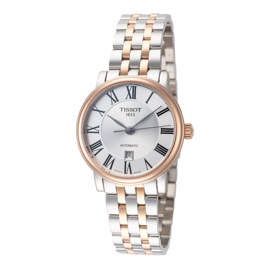 title:Tissot Women's T1222072203300 Carson 30mm Automatic Watch;color:Silver