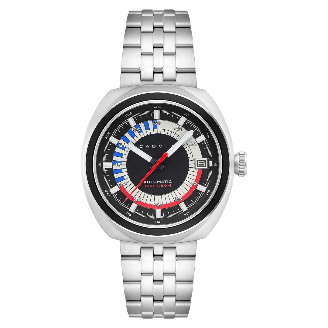 title:Cadola Men's CD-1035-11 Giulia 43mm Automatic Watch;color:Black