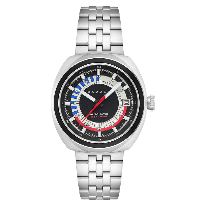 title:Cadola Men's CD-1035-11 Giulia 43mm Automatic Watch;color:Black