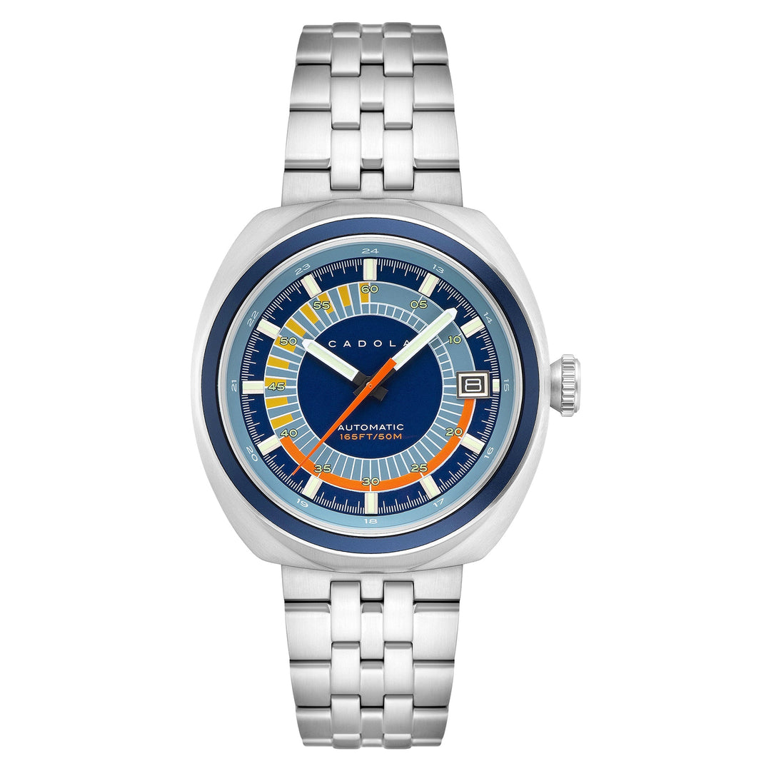 title:Cadola Men's CD-1035-22 Giulia 43mm Automatic Watch;color:Blue