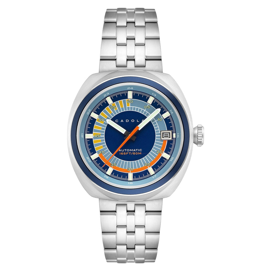 title:Cadola Men's CD-1035-22 Giulia 43mm Automatic Watch;color:Blue