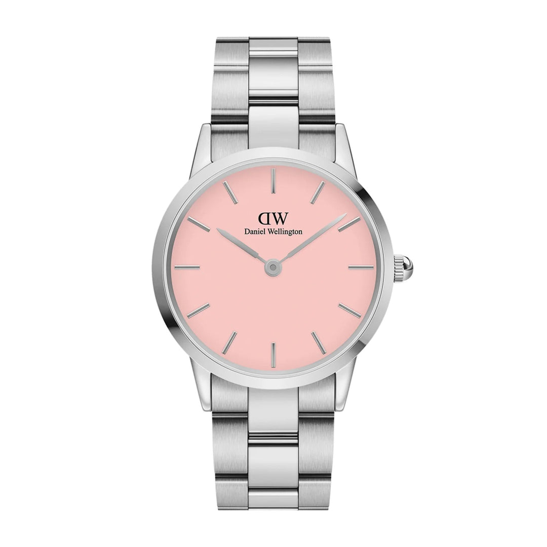 title:Daniel Wellington Women's DW00100535 Iconic 32mm Quartz Watch;color:Light Pink