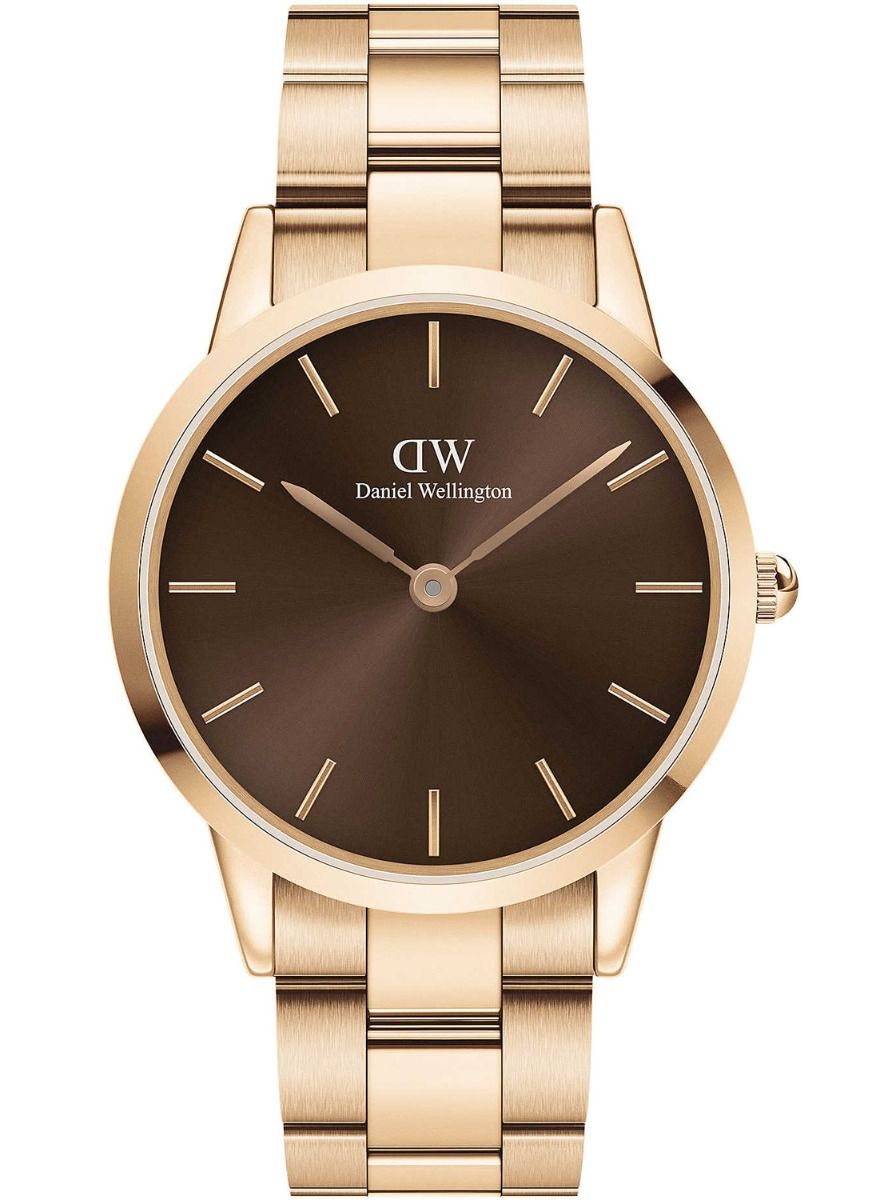 title:Daniel Wellington Unisex DW00100460 Iconic 40mm Quartz Watch;color:Brown