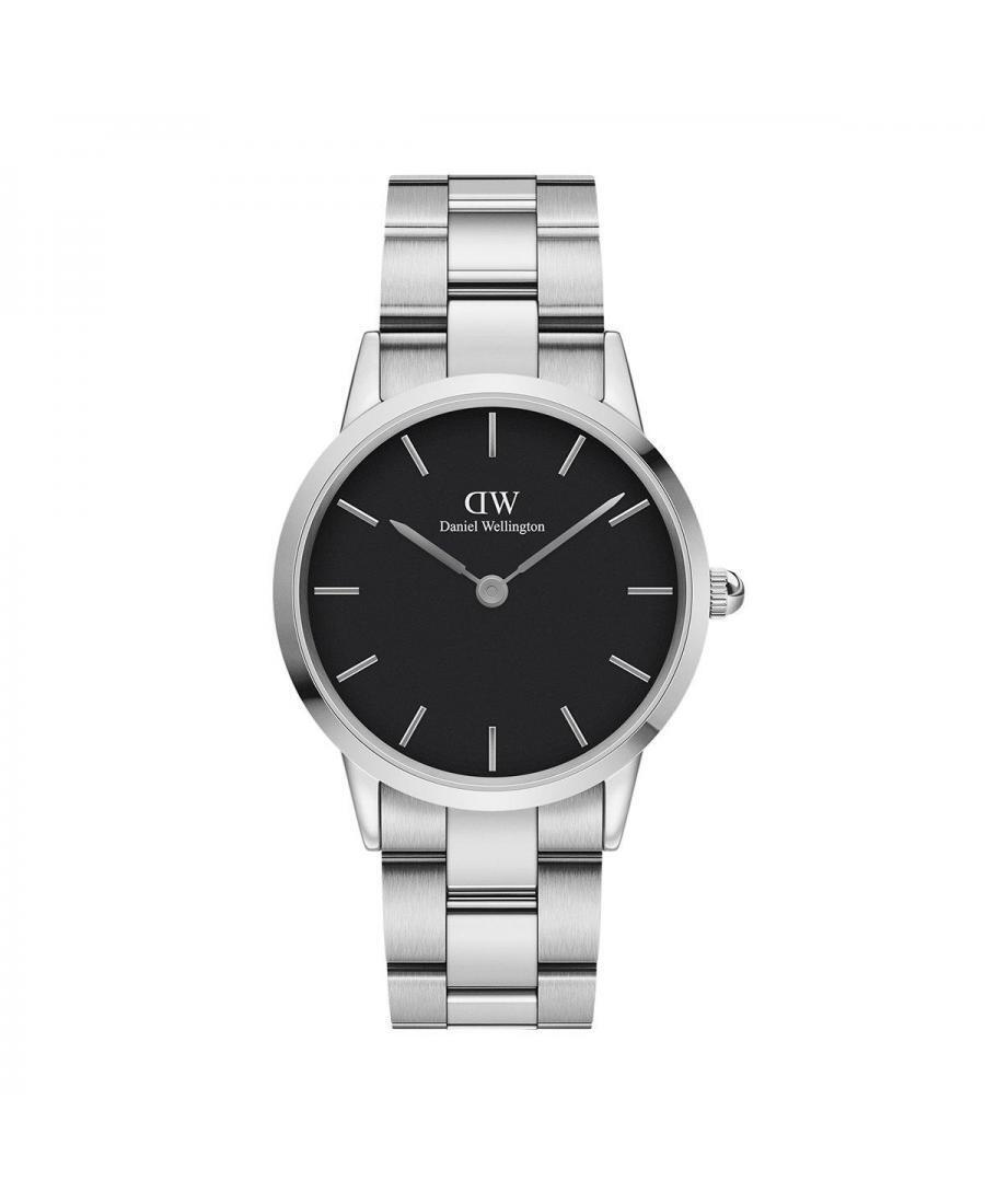 title:Daniel Wellington Unisex DW00100204 Iconic 36mm Quartz Watch;color:Black
