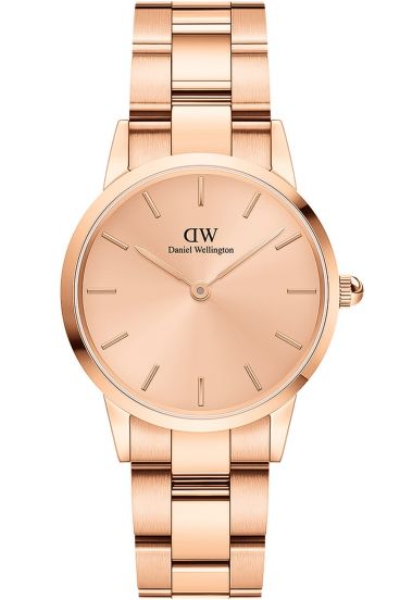 title:Daniel Wellington Women's DW00100401 Iconic 28mm Quartz Watch;color:Rose Gold