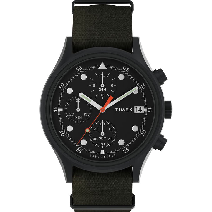 title:Timex Men's TW2V63500 MK1 42mm Quartz Watch;color:Black