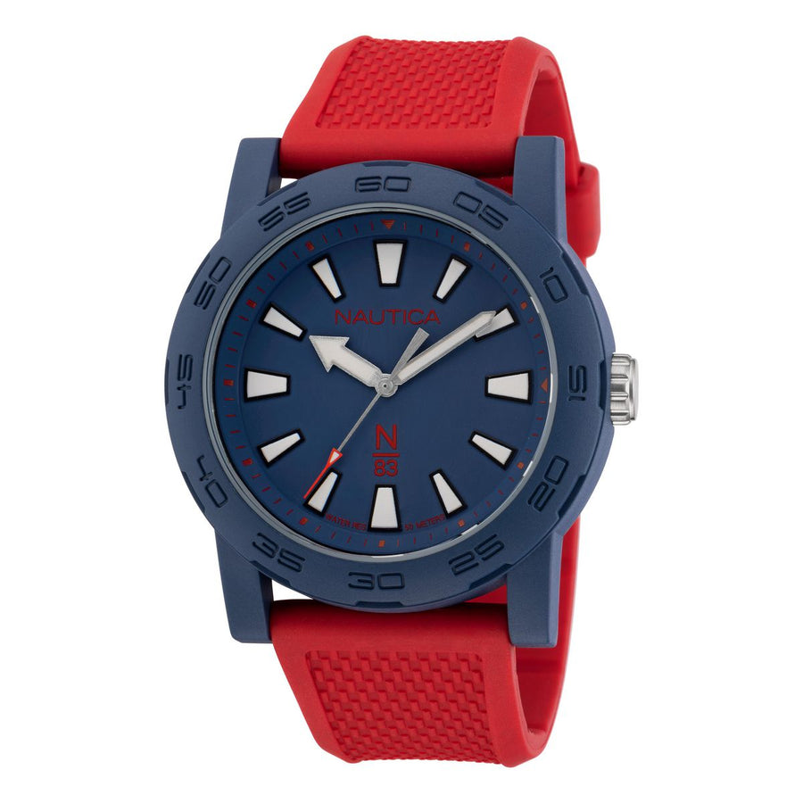 title:Nautica Ayia Triada NAPATF204 Men's 44 Quartz Watch;color:Blue