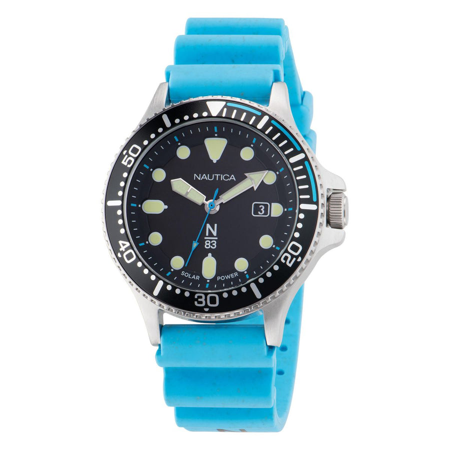 title:Nautica Cocoa Beach NAPCBS305 Men's 43 Quartz Watch;color:Black