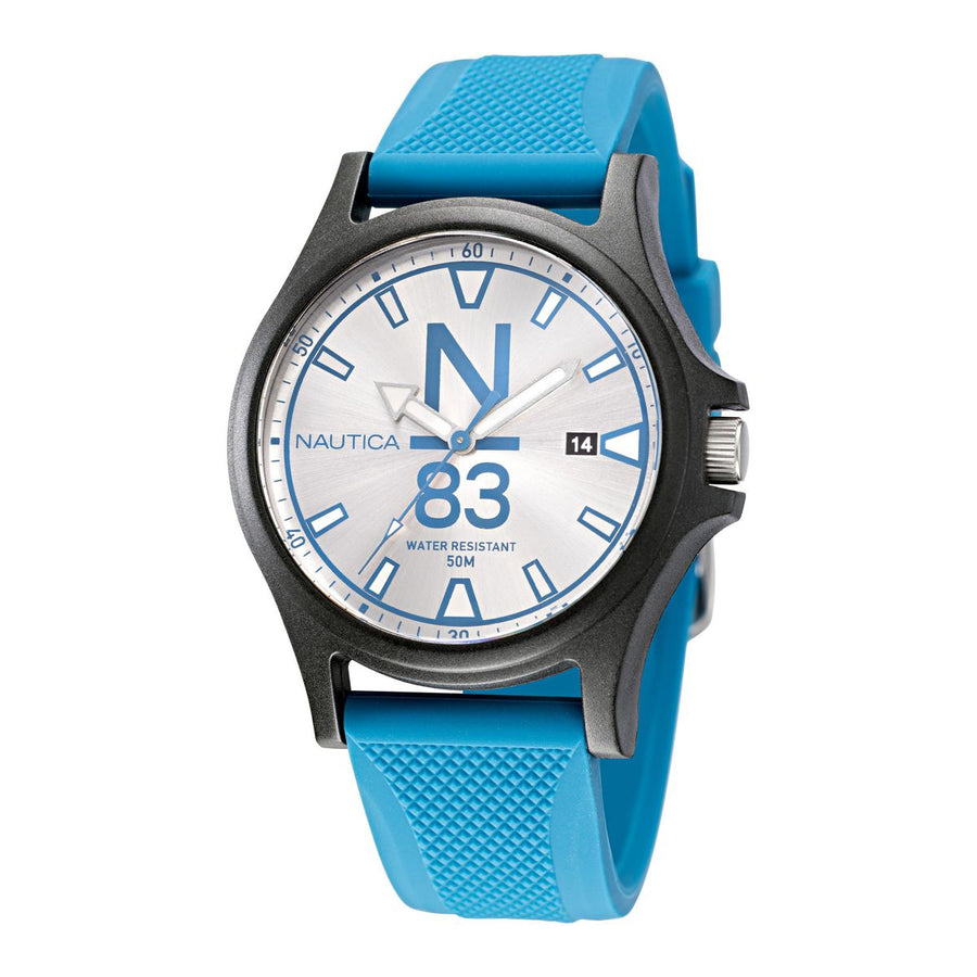 title:Nautica Java Sea NAPJSS225 Men's 40 Quartz Watch;color:Silver