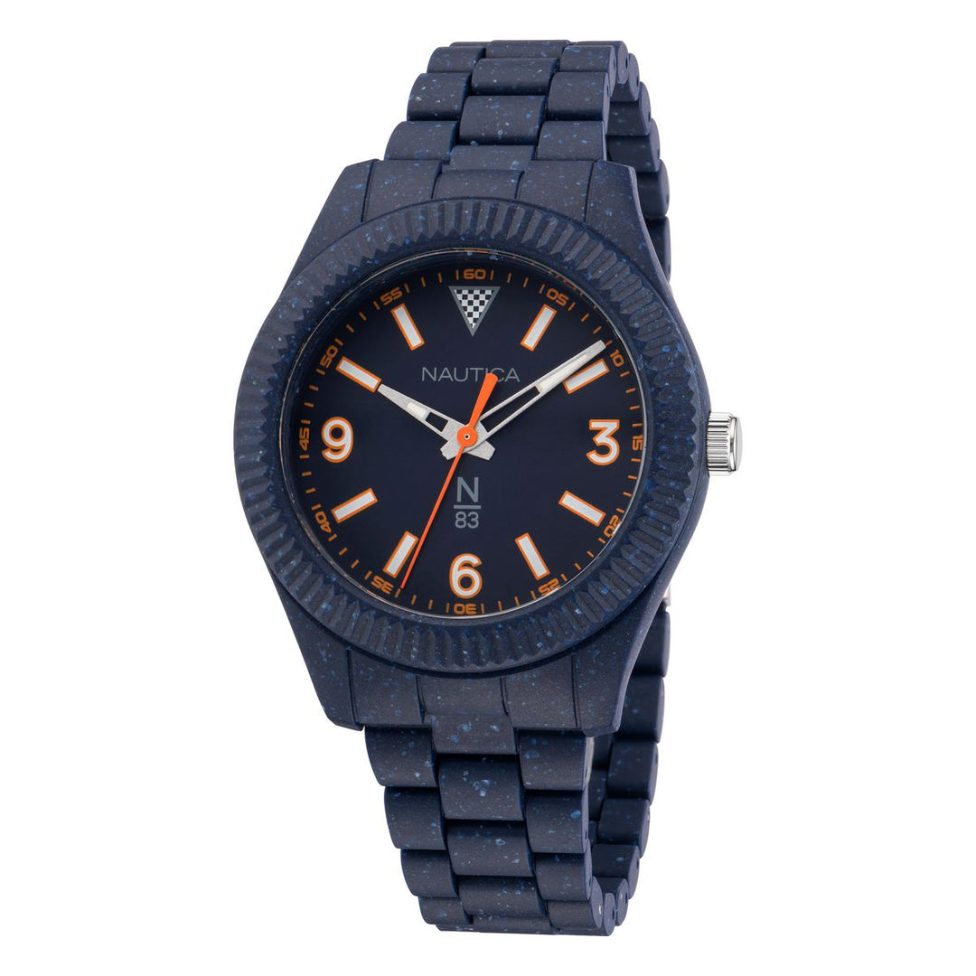 title:Nautica Mercury Bay NAPMBF201 Men's 41 Quartz Watch;color:Blue