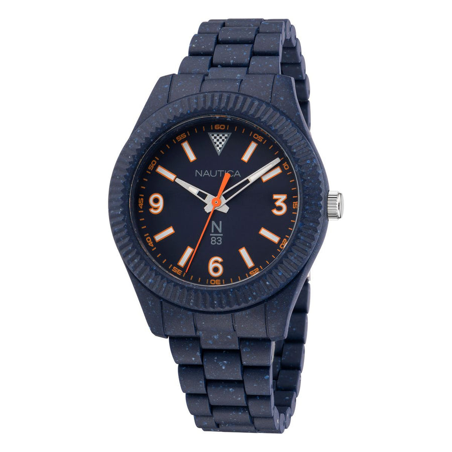 title:Nautica Mercury Bay NAPMBF201 Men's 41 Quartz Watch;color:Blue