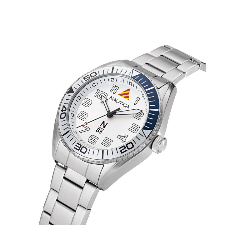 Nautica Finn World NAPFWF203 Men's 44 Quartz Watch