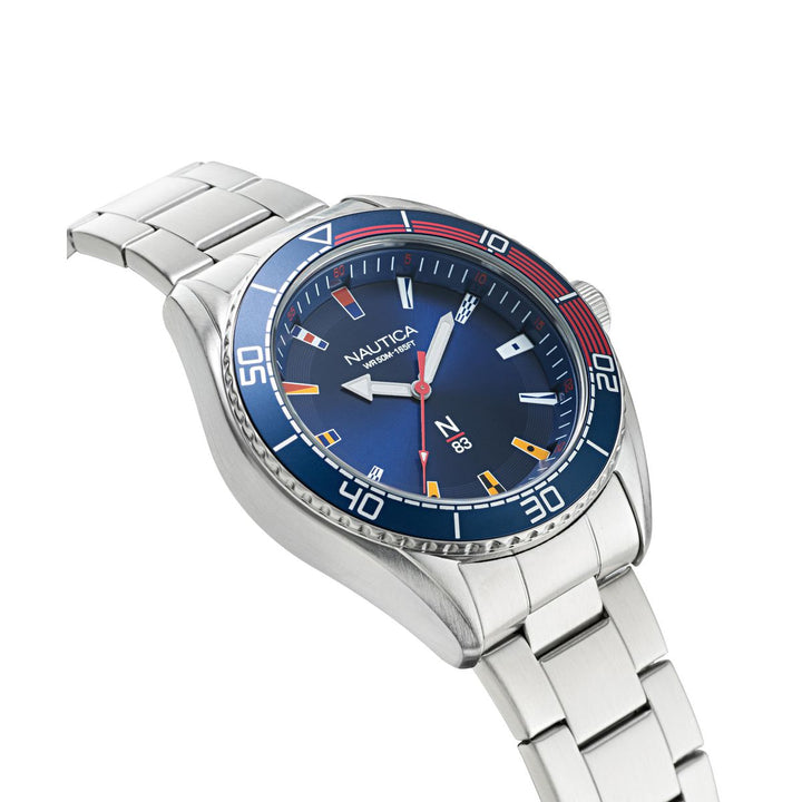 Nautica Finn World NAPFWS004 Men's 44 Quartz Watch