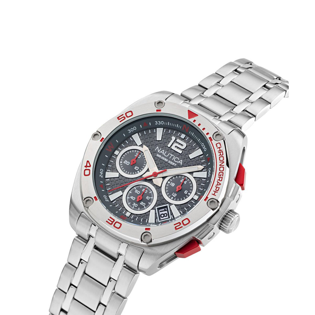 Nautica Tin Can Bay NAPTCS302 Men's 44 Quartz Watch