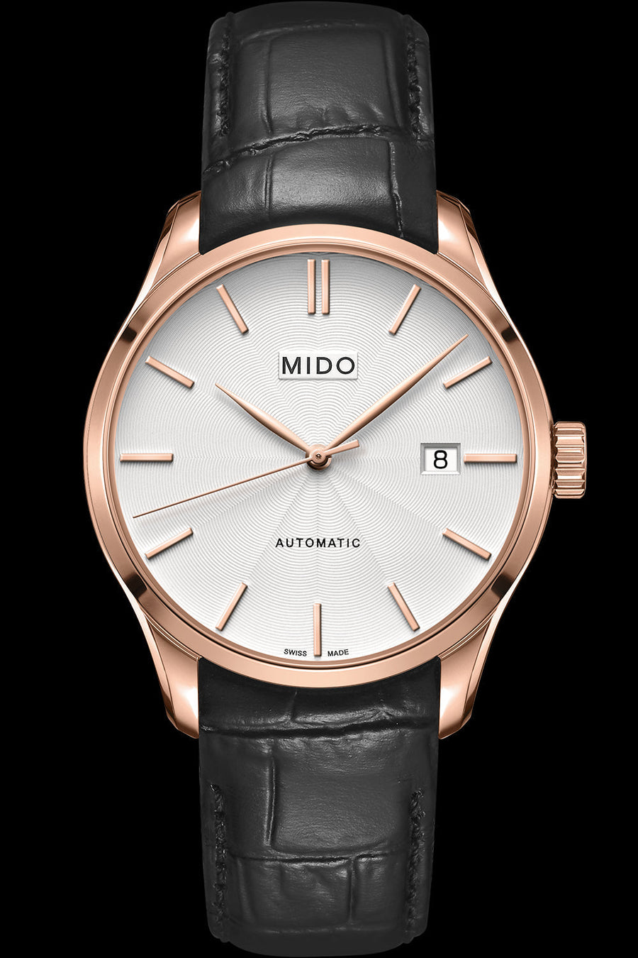 title:Mido Men's M0244073603100 Belluna II 40mm Automatic Watch;color:Silver