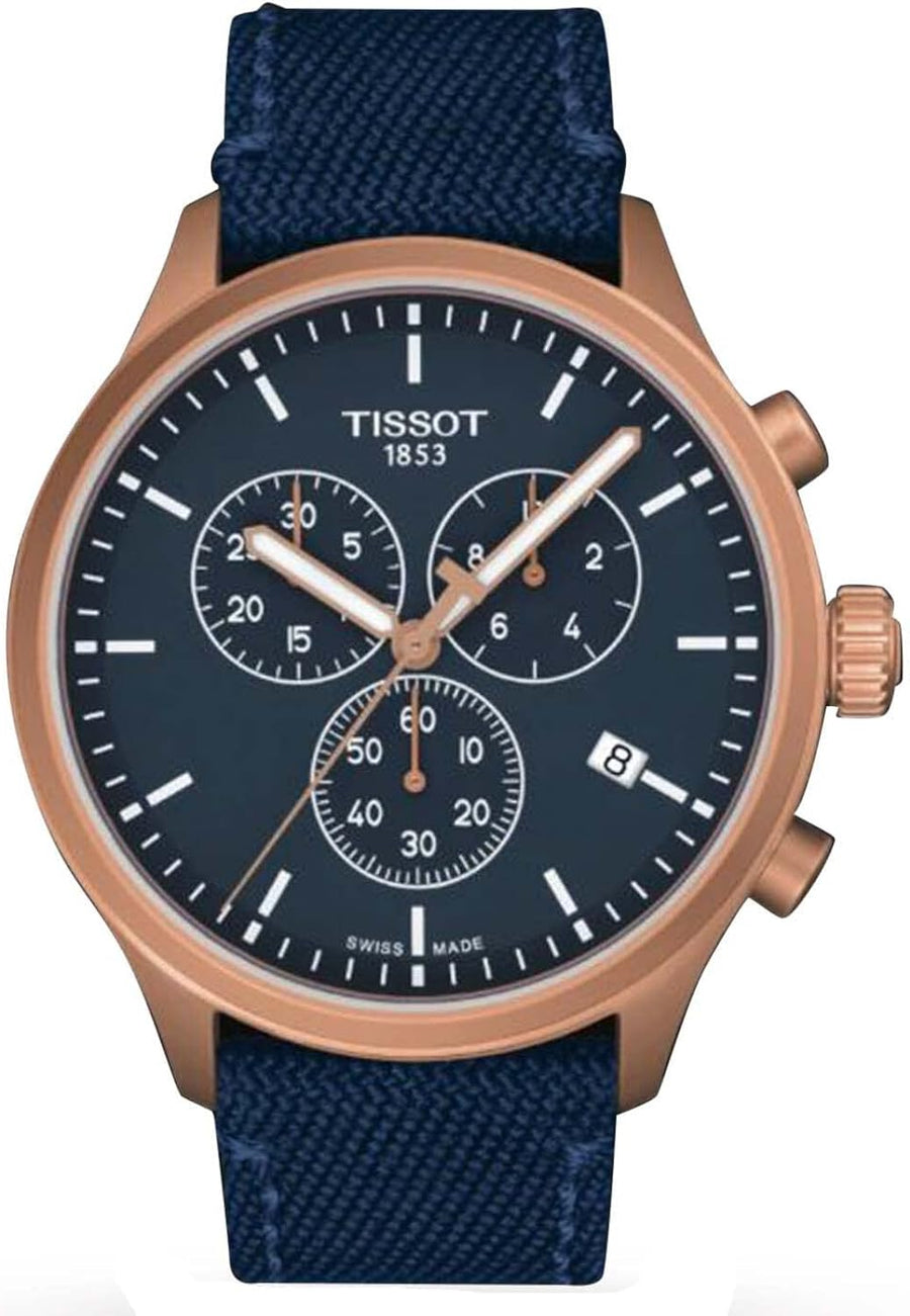 title:Tissot Men's T116.617.37.041.00 Chrono XL 45mm Quartz Watch;color:Blue