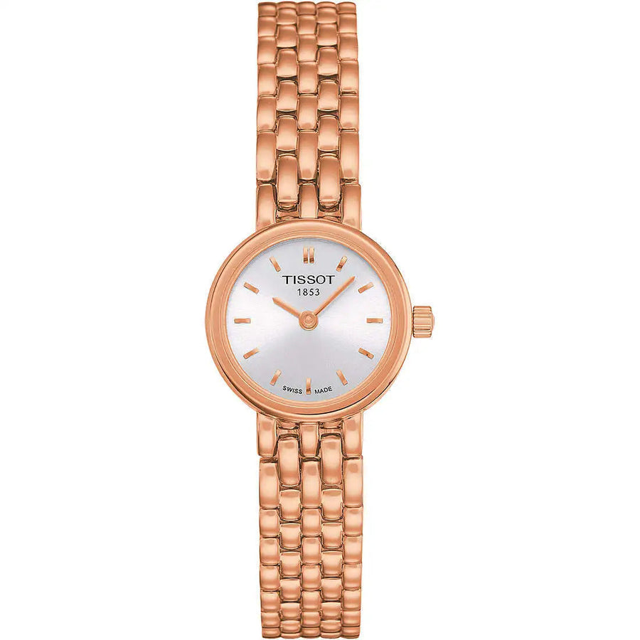 title:Tissot Women's T-Lady 19mm Quartz Watch T058.009.33.031.01;color:Rose Gold
