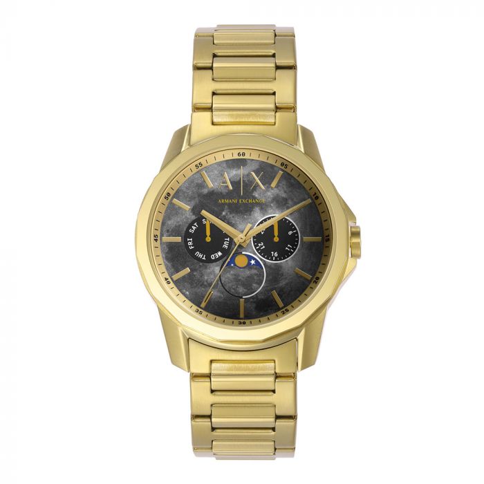 title:Armani Exchange Men's AX1737 Banks 44mm Quartz Watch;color:Grey